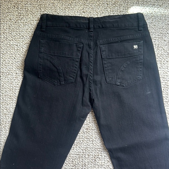 Joe's Jeans Black Flare Wide Leg Denim - Picture 4 of 6